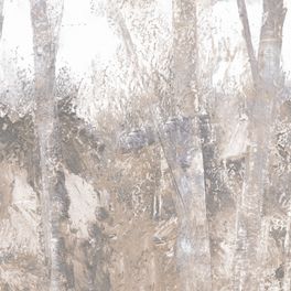 Панно арт.ETD5 011, из коллекции Etude, фабрики Loymina, с растительным рисунком в стиле кубизм , обои для столовой, заказать онлайн